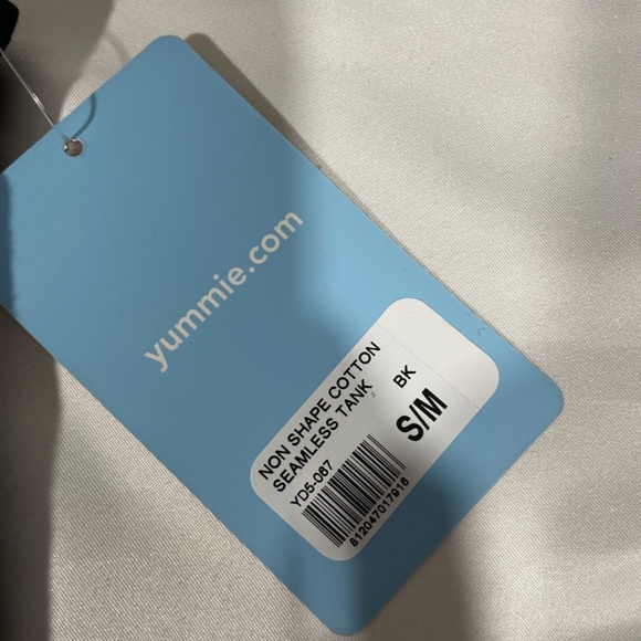 NWT $29 Yummie [ S/M Small/Medium ] Lounge Tank‎ Top in Black - Picture 8 of 11